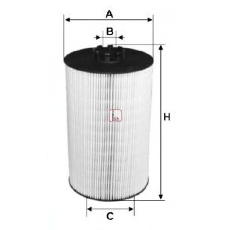 S 5097 PE SOFIMA Фільтр оливи